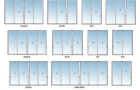 standard sliding glass doors sizes