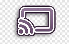 Thanks for stopping by the chromecast community. Chromecast Icon Purple Symbol Material Property Transparent Png