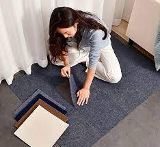 carpet tiles be installed over padding