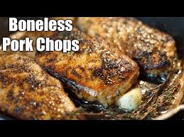 how to make juicy boneless pork chops