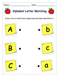 Click the images below and save the page to download the alphabet pdfs. Letter Matching Abc Worksheet