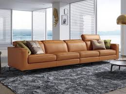 4 Seater Leather Sofa By Marinelli Home