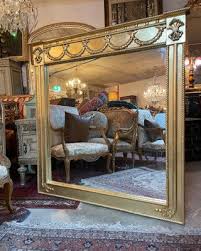Carved Overmantle Mirror