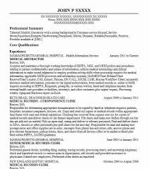 Medical Records Abstractor Resume Example Nemours Childrens