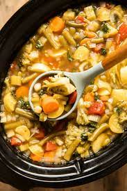 the best crockpot vegetable soup jar