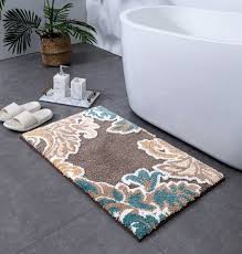 super soft bathroom carpet 2 piece set