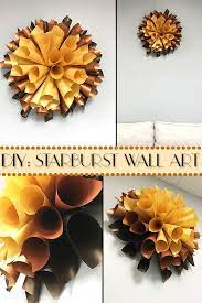 Easy 3d Starburst Wall Art Paper