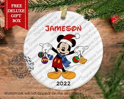 Mickey Mouse Ornament Disney