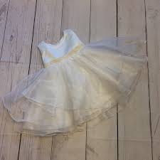 Chic Baby 2xl Flower Girl Dress Sleeveless White