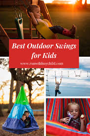 best outdoor swings for kids run wild