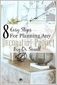 planning any decorating project
