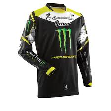 monster energy motocross jersey