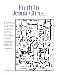 On the sabbath day, jesus heals a man born blind. Coloring Pages