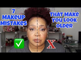 7 makeup mistakes that make you look