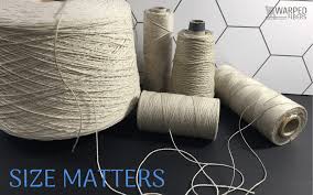 decoding weaving yarn sizes