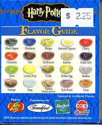 37 Rare Harry Potter Jelly Bean Flavors Guide
