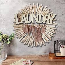 Diy Clothespin Wreath Laundry Room
