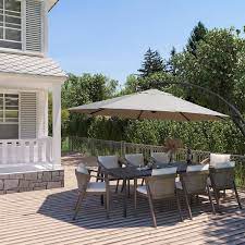 Casainc 12 Ft Cantilever Umbrella