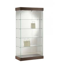 Full Glass Top Lighted Fashion Display