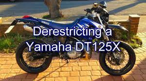how to derestrict a yamaha dt 125 x re