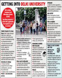 delhi university courses delhi