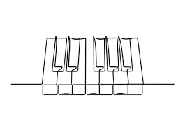 piano keys drawing images browse 94