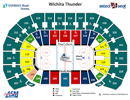 Seating Charts Events Tickets Intrust Bank Arena