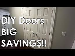 double closet doors not prehung