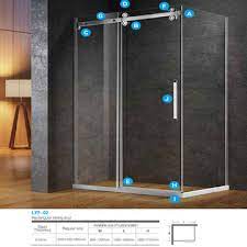 china glass shower enclosures on