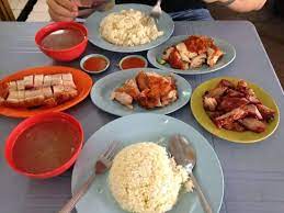 For those new to it, hainanese chicken rice is a dish primarily attributed to malaysia and singapore although versions exist in thailand (khao man gai) vietnam (com ga) and indonesia as well. Wong Kee Hai Lam Chicken Rice Roast Pork Picture Of Wong Kee Hai Lam Chicken Rice Roast Pork Kuala Lumpur Tripadvisor