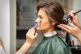 hairstyle process makeup artist