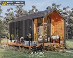 Modern Cabin House Plans 12x20 Log