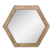 Hexagon Hanging Wall Mirror