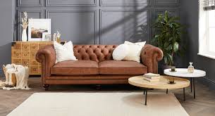 leather chesterfield sofa leather