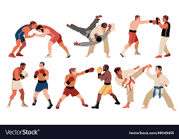 sparring people types of combat sports
