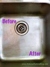 how to clean sink in nature way