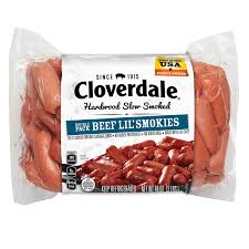 beef lil smokies cloverdale foods