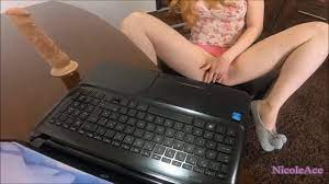 Horny Teen Rides Huge Dildo while Watching Porn - Real Orgasm - Pornhub.com