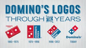 Dominos Logos Through The Years Pizza Logo Pizza