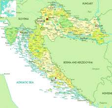 The area covered in the maps in total is the maps usually are devided into 3 regions: Croatia Maps Transports Geography And Tourist Maps Of Croatia In Southern Europe