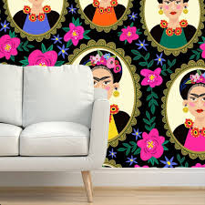 tribute frida kahlo printed l and