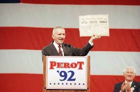 Ross Perot And Donald Trump Presidential Candidates And