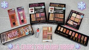 l a colors 2018 holiday makeup family