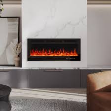 50 Inch Wall Mounted Electric Fireplace