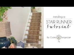 runner on stairs without rug padding