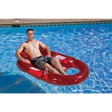 Poolmaster Deluxe French Lounge Dual Pack Swimming Pool Floats