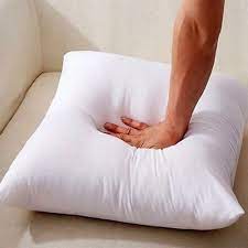 polyester white fiber sofa cushions