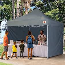 Instant Shade Metal Pop Up Canopy Tent