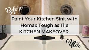 how to paint a kitchen sink homax
