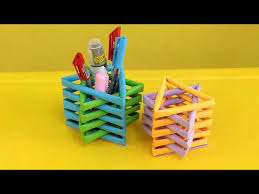 How To Make A Paper Pencil Holder